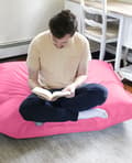 Miniatyrbilde 7 av 8: Garden Bean Bag Pute Puff 100x100 - Rosa