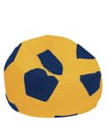 Pikkukuva 4 / 4: Garden Bean Bag Football Kids Pouf - keltainen, tummansininen