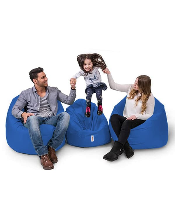 Garden Bean Bag Iyzi 100 Cushion Puf - Blå