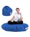 Miniatyrbilde 1 av 6: Garden Bean Bag Iyzi 100 Cushion Puf - Blå