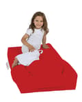 Miniatyrbilde 5 av 9: Garden Bean Bag Kids Single Seat Puff - Rød