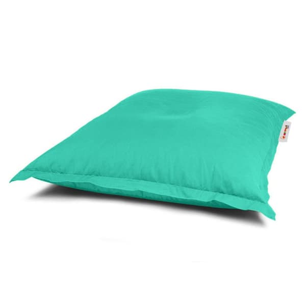 Trädgård Bean Bag Kudde Puff 100x100 - Turkos