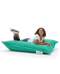 Miniatyrbild 2 av 8: Trädgård Bean Bag Kudde Puff 100x100 - Turkos