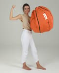 Miniatyrbilde 7 av 9: Garden Bean Bag Basketball Kids Puff - Tile Red