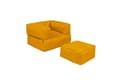 Miniatyrbilde 9 av 9: Garden Bean Bag Kids Single Seat Puff - Oransje