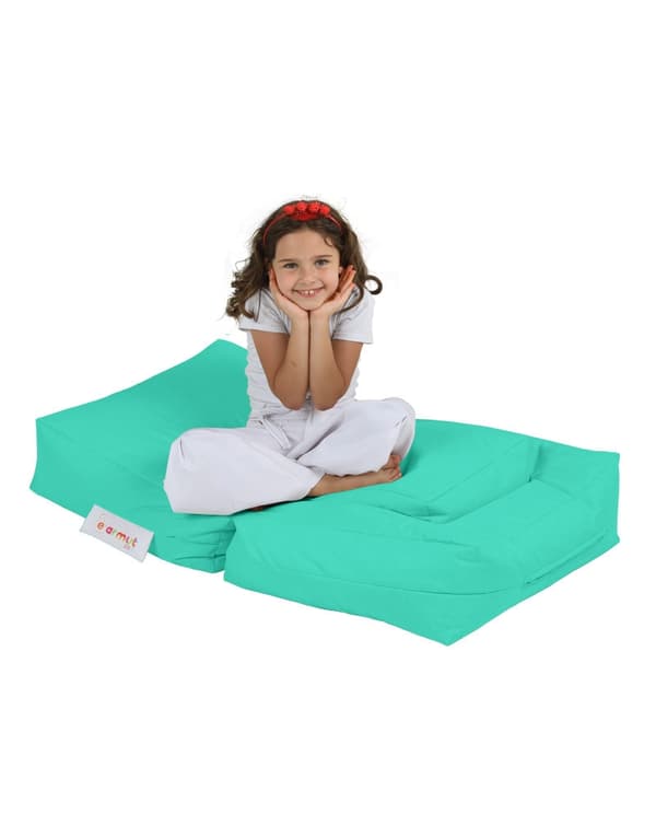 Garden Bean Bag Kids Single Seat Puff - Turkis