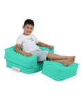 Miniatyrbilde 2 av 9: Garden Bean Bag Kids Single Seat Puff - Turkis