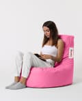 Miniatyrbilde 8 av 9: Garden Bean Bag Lina - Rosa
