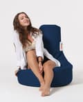 Miniatyrbilde 2 av 9: Garden Bean Bag Lina - Mørkeblå