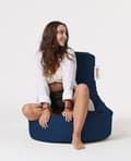 Miniatyrbilde 1 av 9: Garden Bean Bag Lina - Mørkeblå