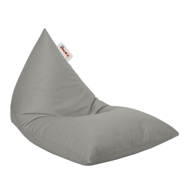 Garden Bean Bag Pyramid Big Bed Puf - Fume