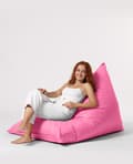 Miniatyrbilde 7 av 9: Garden Bean Bag Pyramid Big Bed Puf - Rosa