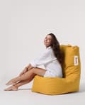 Miniatyrbilde 7 av 9: Garden Bean Bag Diamond - Gul