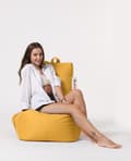 Miniatyrbilde 9 av 9: Garden Bean Bag Diamond - Gul