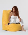 Miniatyrbilde 1 av 9: Garden Bean Bag Diamond - Gul