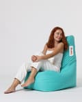 Miniatyrbilde 3 av 9: Garden Bean Bag Diamond - Turkis