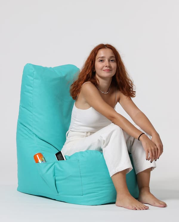 Garden Bean Bag Diamond - Turkis