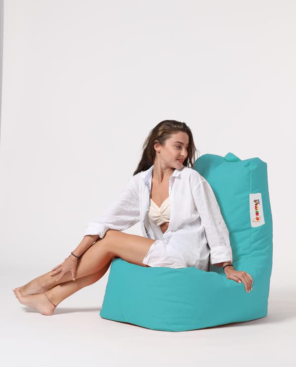 Garden Bean Bag Diamond - Turkis