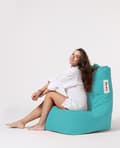 Miniatyrbilde 8 av 9: Garden Bean Bag Diamond - Turkis