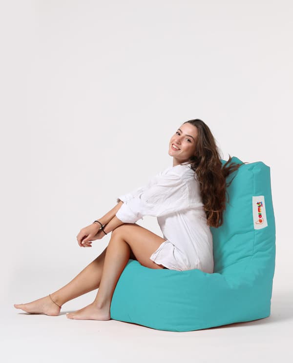 Garden Bean Bag Diamond - Turkis