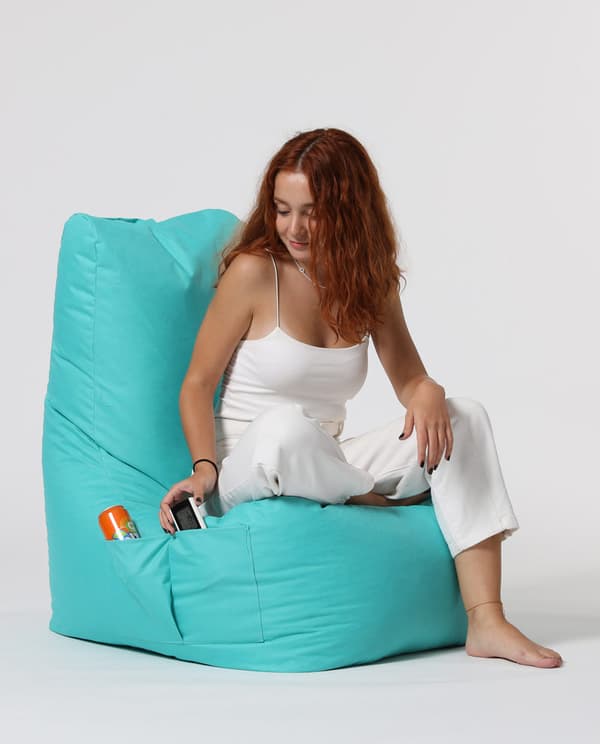 Garden Bean Bag Diamond - Turkis