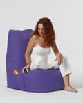 Miniatyrbilde 1 av 9: Garden Bean Bag Diamond - Lilla