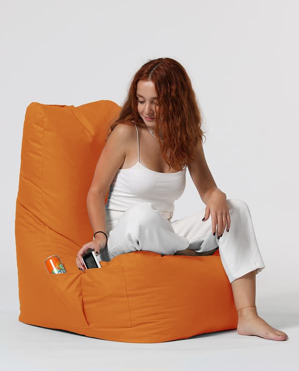 Garden Bean Bag Diamond - Oransje
