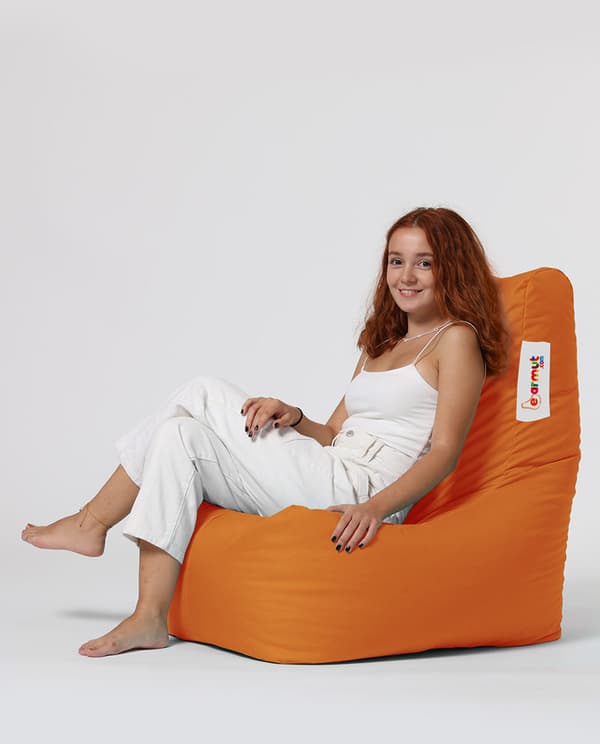Garden Bean Bag Diamond - Oransje