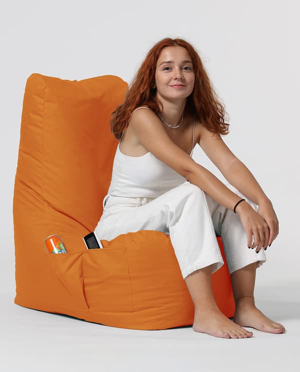 Garden Bean Bag Diamond - Oransje