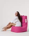 Miniatyrbilde 7 av 9: Garden Bean Bag Diamond - Rosa
