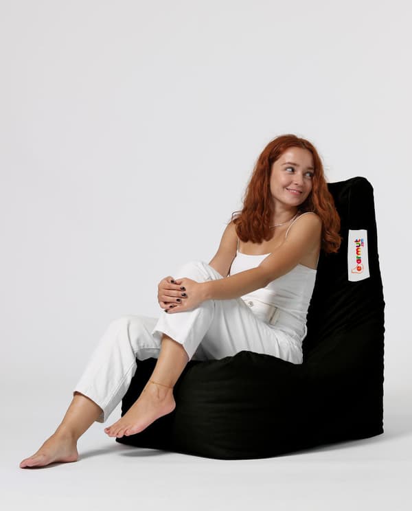 Garden Bean Bag Diamond - Svart