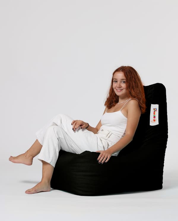 Garden Bean Bag Diamond - Svart