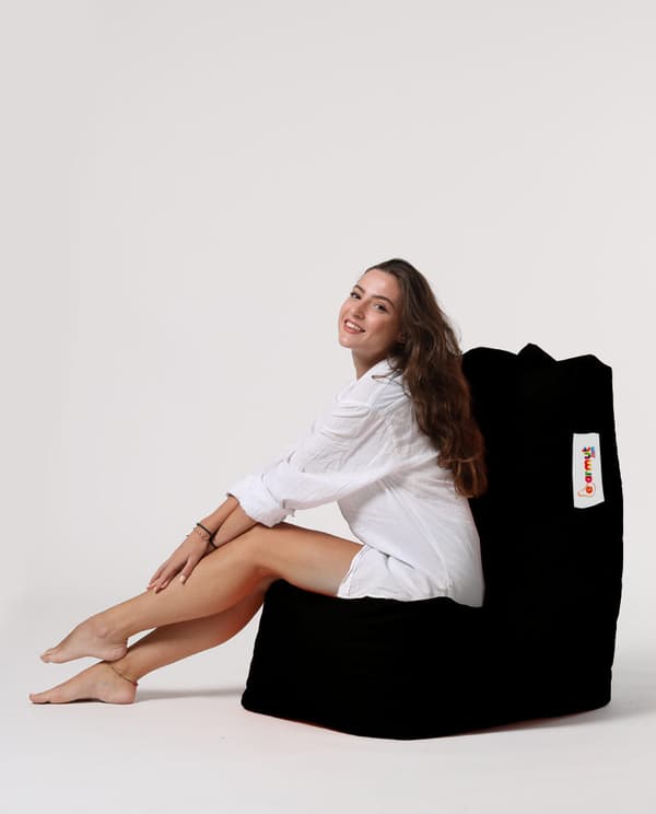 Garden Bean Bag Diamond - Svart