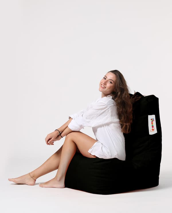 Garden Bean Bag Diamond - Svart