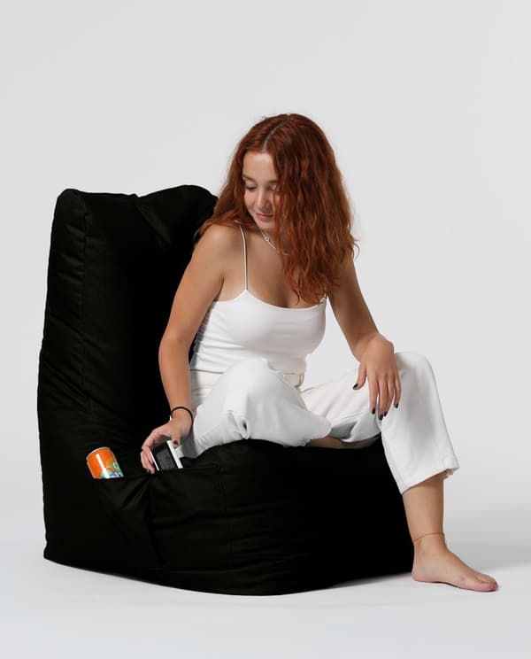 Garden Bean Bag Diamond - Svart