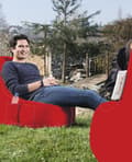 Miniatyrbilde 8 av 9: Garden Bean Bag EVA Sport - Rød