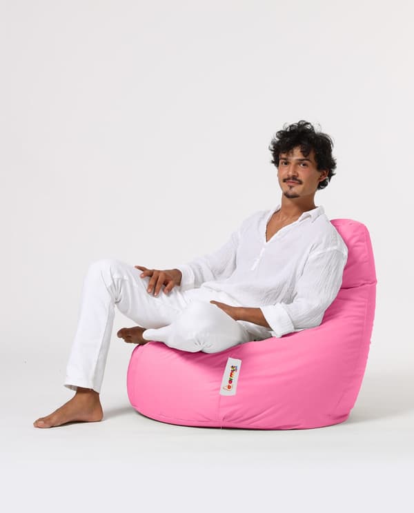 Garden Bean Bag Drop L - Rosa