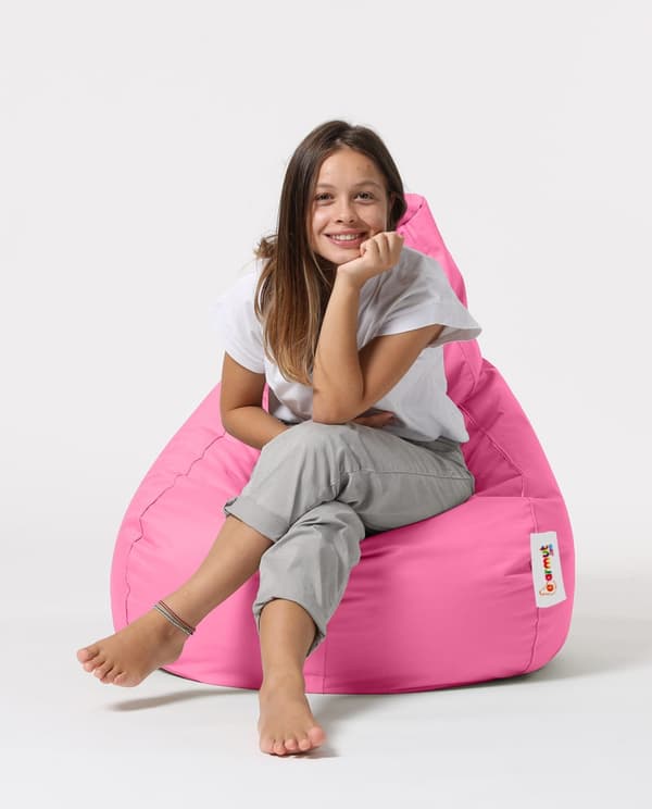 Garden Bean Bag Drop L - Rosa