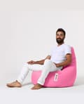 Miniatyrbilde 2 av 8: Garden Bean Bag Drop L - Rosa