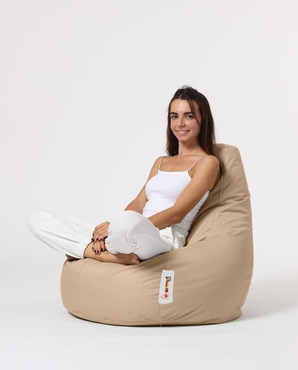 Garden Bean Bag Drop L - Mink
