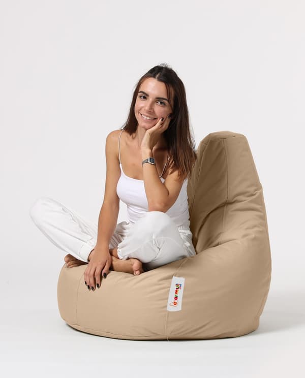 Garden Bean Bag Drop L - Mink