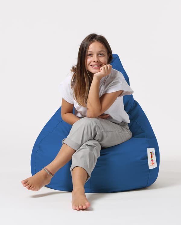 Garden Bean Bag Drop L - Blå