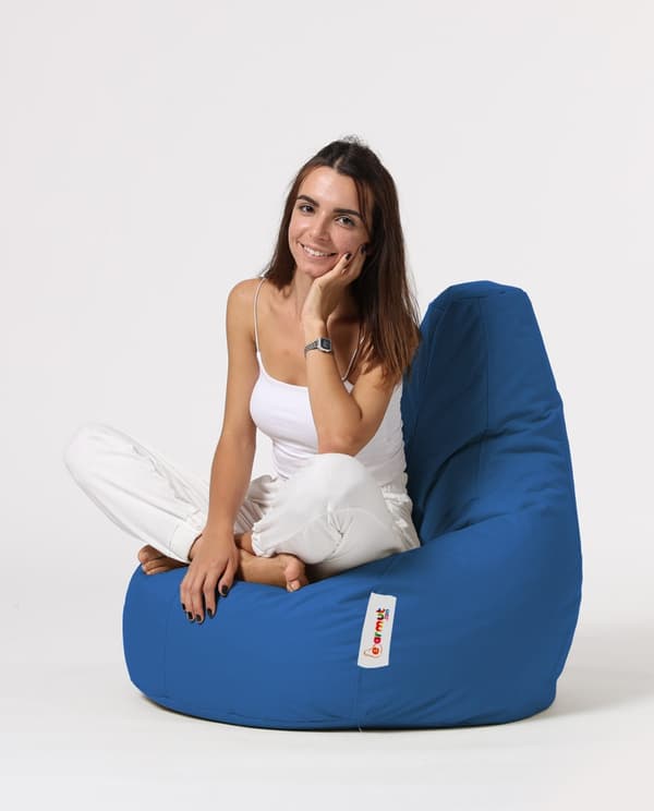 Garden Bean Bag Drop L - Blå