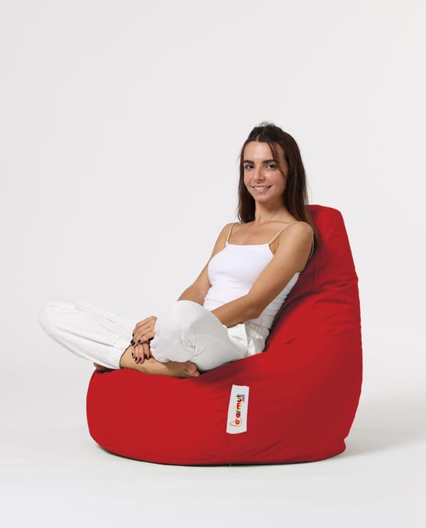 Garden Bean Bag Drop L - Röd