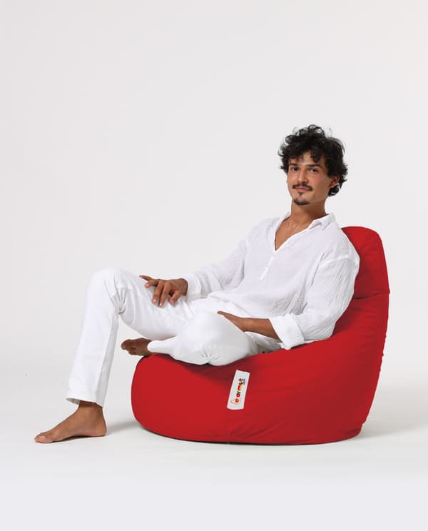 Garden Bean Bag Drop L - Röd