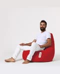 Miniatyrbild 2 av 8: Garden Bean Bag Drop L - Röd