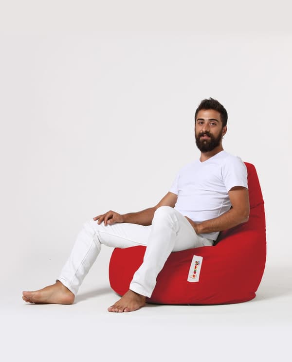 Garden Bean Bag Drop L - Röd