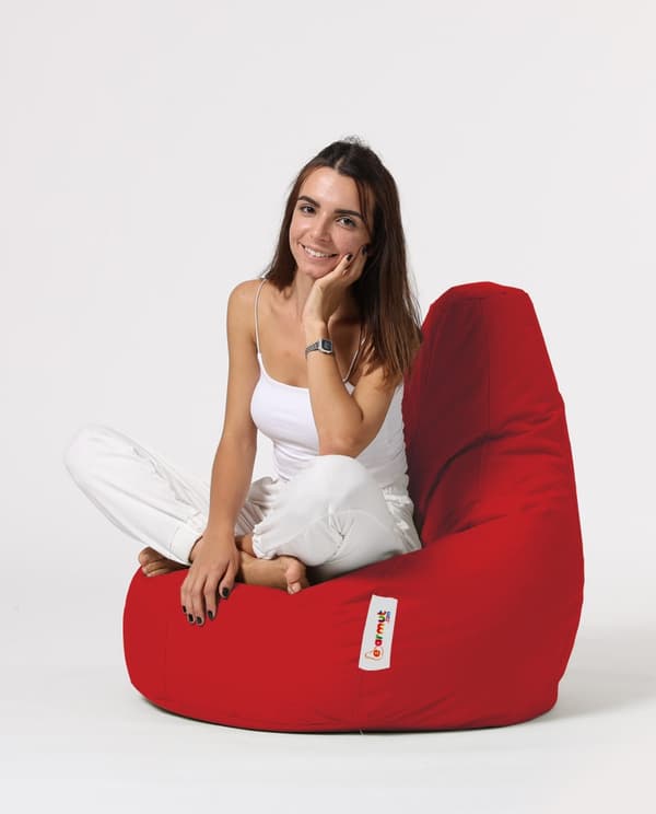 Garden Bean Bag Drop L - Röd
