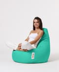 Miniatyrbilde 3 av 8: Garden Bean Bag Drop L - Turkis