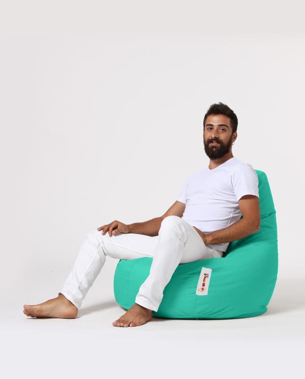 Garden Bean Bag Drop L - Turkis